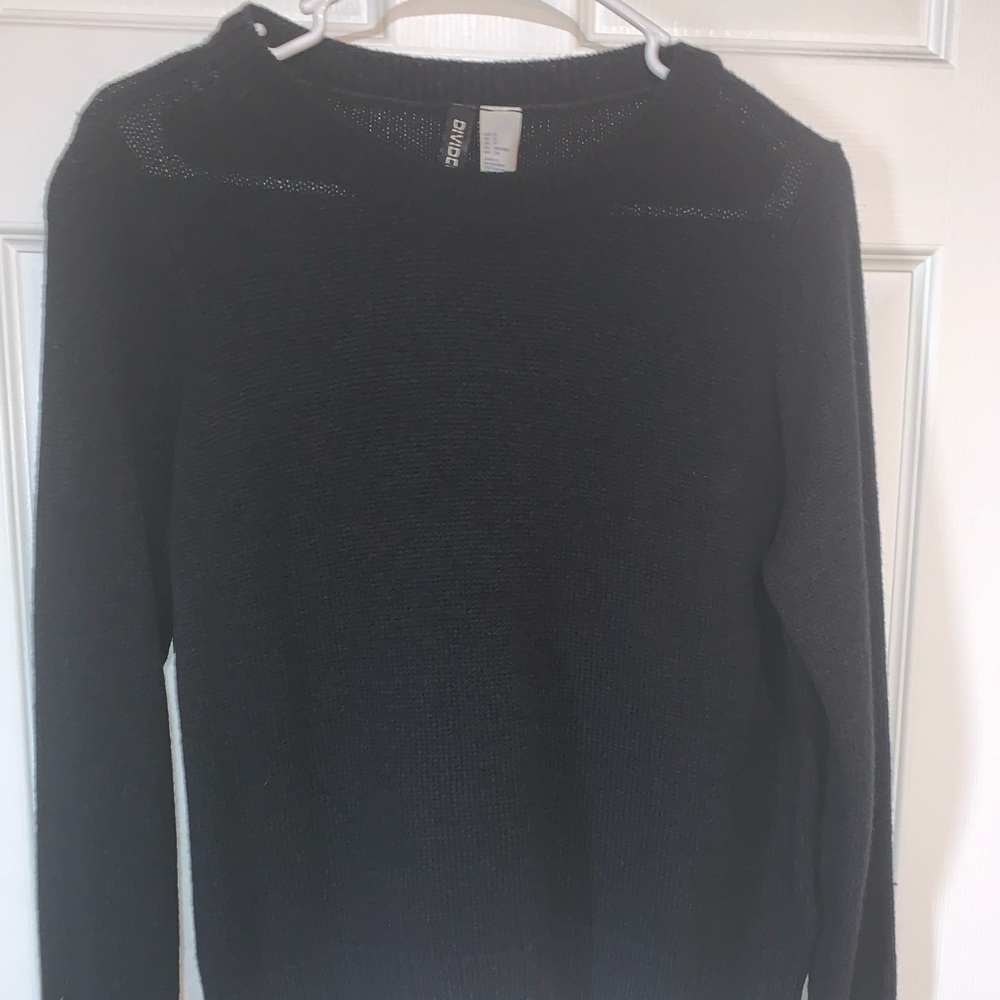Black sweater